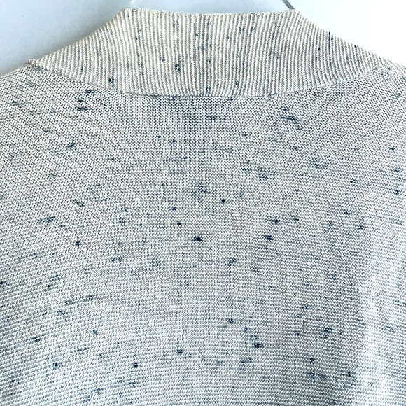 Eileen Fisher Cascading Cardigan XL Cream Organic Cotton Wool Lagenlook Capsule - Picture 5 of 7